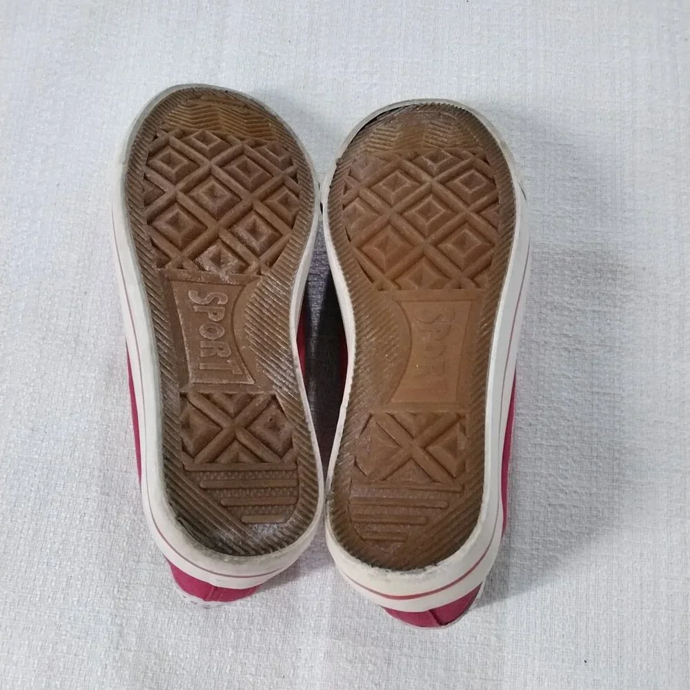 kuan bei Women Sneakers Canvas Size 7.5 Fushia Size 38 Europe - Picture 16 of 16